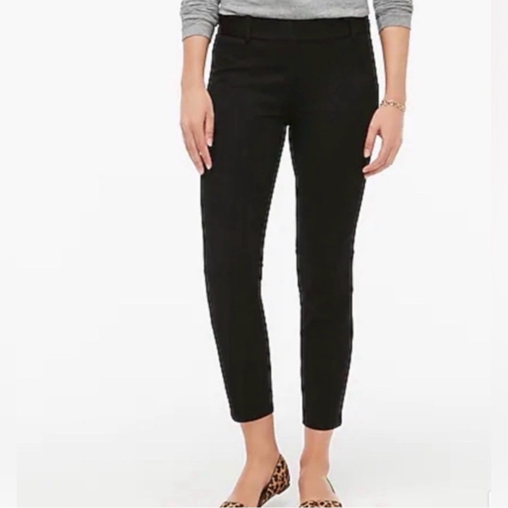 J.Crew Factory Winnie Side-Zip Stretch Pant - Black - Size 6